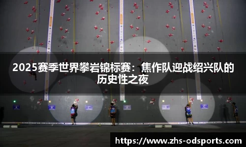 2025赛季世界攀岩锦标赛：焦作队迎战绍兴队的历史性之夜
